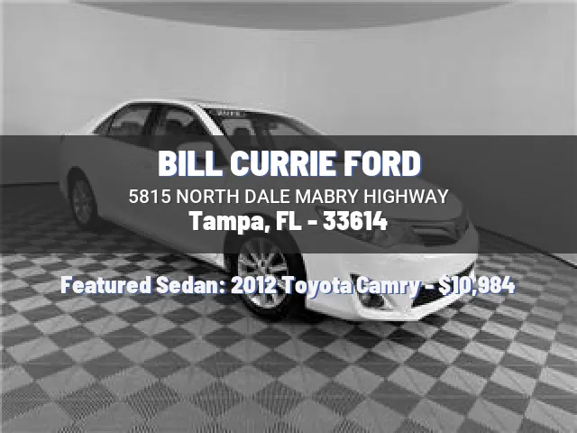 BILL CURRIE FORD