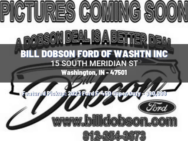 BILL DOBSON FORD OF WASHTN INC