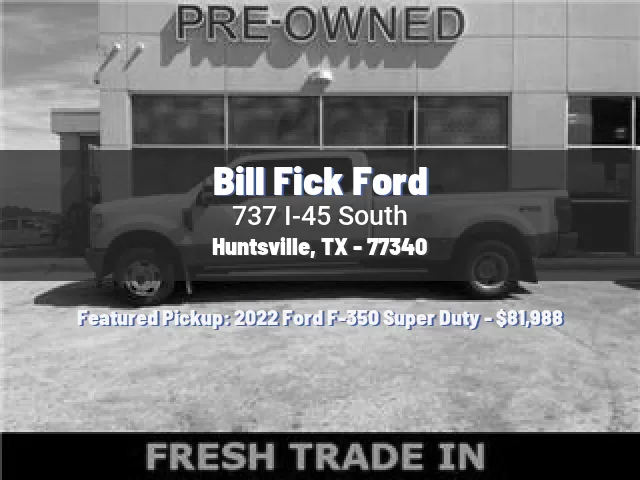 Bill Fick Ford