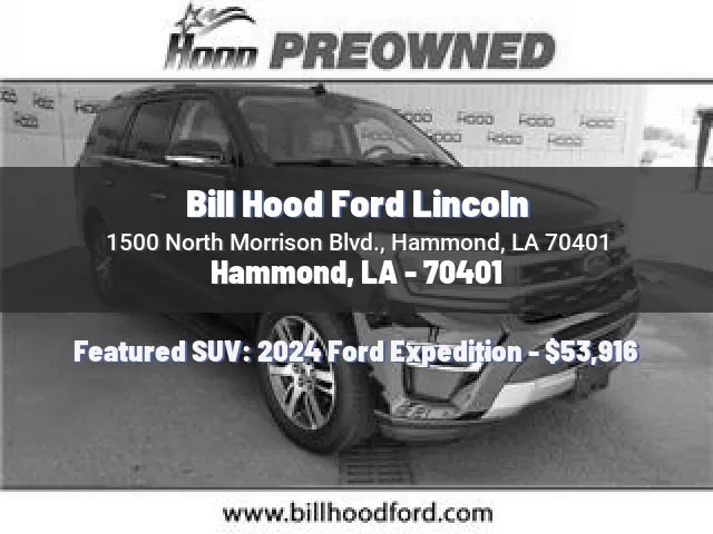 Bill Hood Ford Lincoln