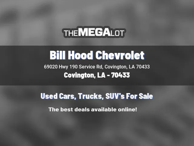 Bill Hood Chevrolet