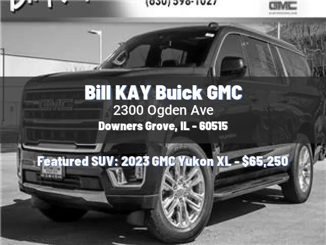 Bill KAY Buick GMC