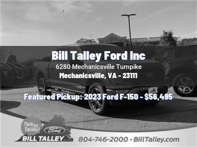 Bill Talley Ford Inc