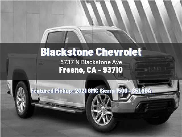 Blackstone Chevrolet