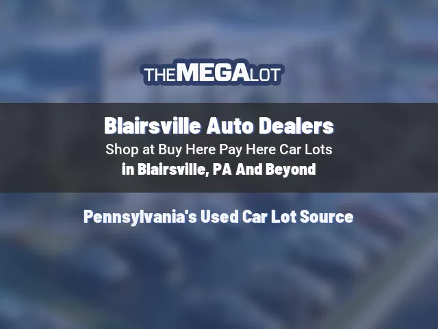 Blairsville Auto Dealers