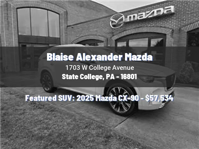 Blaise Alexander Mazda