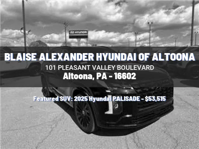 BLAISE ALEXANDER HYUNDAI OF ALTOONA