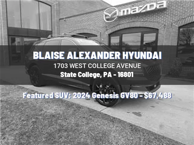 BLAISE ALEXANDER HYUNDAI