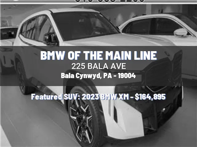 BMW OF THE MAIN LINE