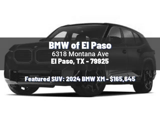 BMW of El Paso