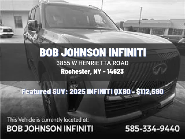 BOB JOHNSON INFINITI