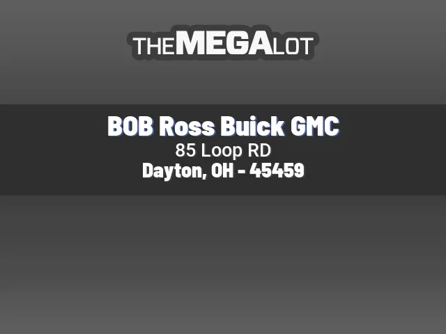 BOB Ross Buick GMC