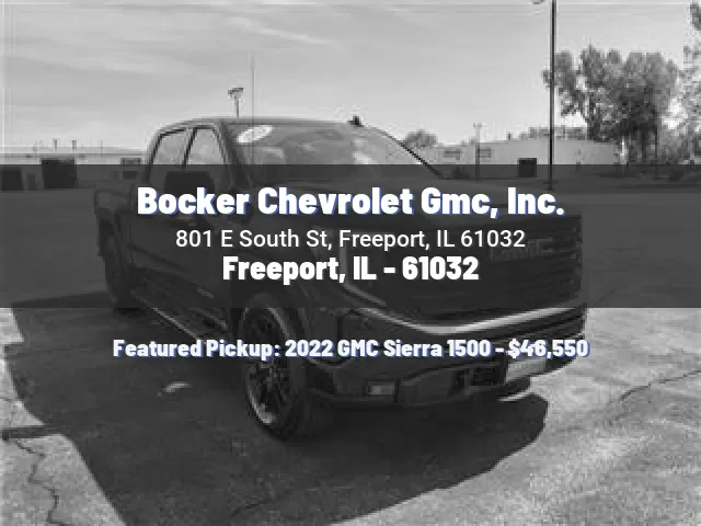 Bocker Chevrolet Gmc, Inc.