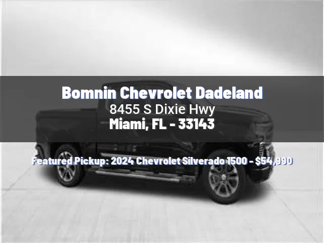 Bomnin Chevrolet Dadeland