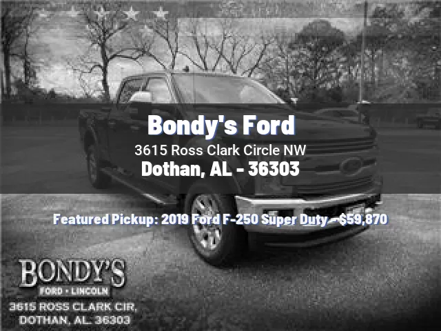 Bondy's Ford