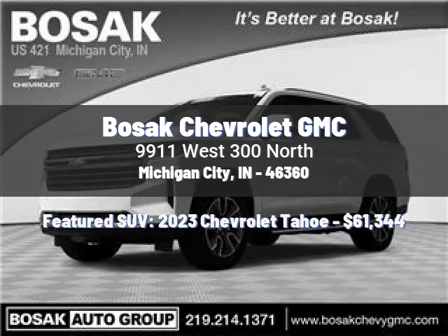 Bosak Chevrolet GMC