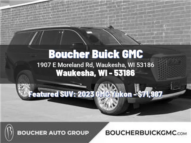 Boucher Buick GMC