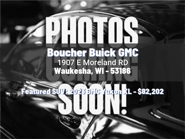 Boucher Buick GMC