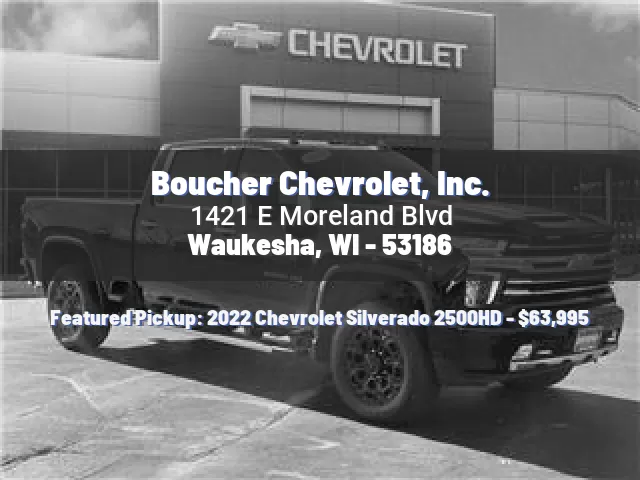 Boucher Chevrolet, Inc.