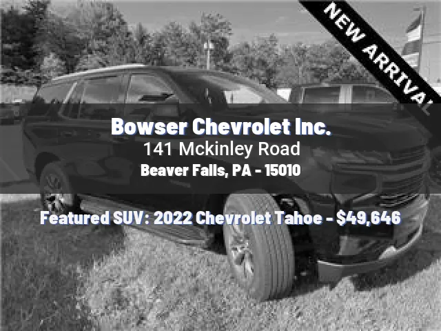 Bowser Chevrolet Inc.