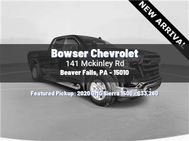 Bowser Chevrolet