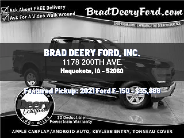 BRAD DEERY FORD, INC.