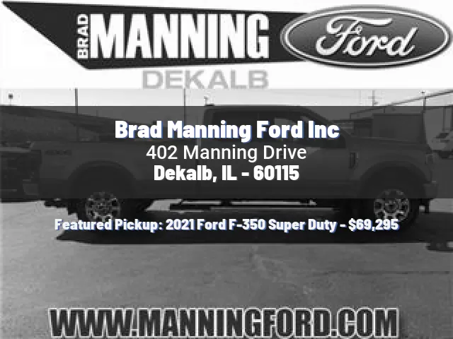 Brad Manning Ford Inc