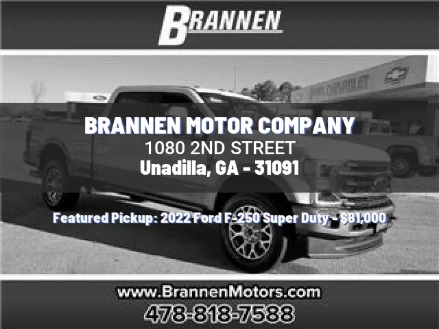 BRANNEN MOTOR COMPANY