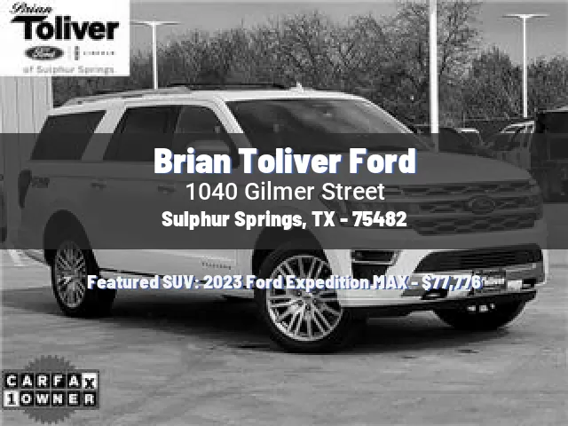 Brian Toliver Ford