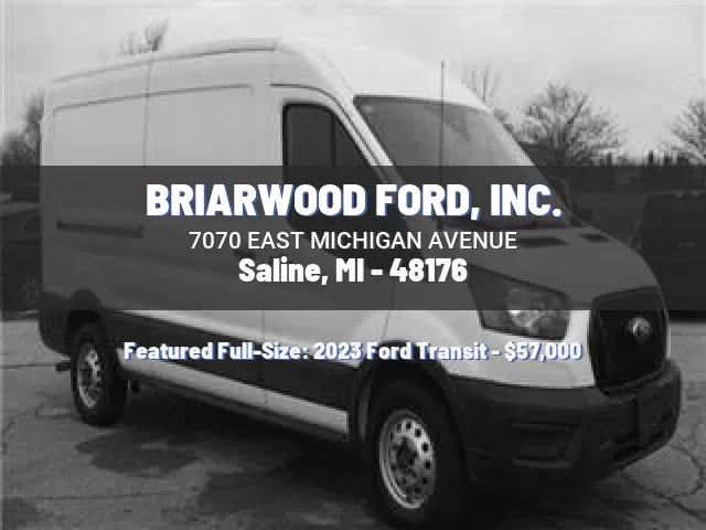 BRIARWOOD FORD, INC.