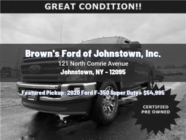 Brown's Ford of Johnstown, Inc.