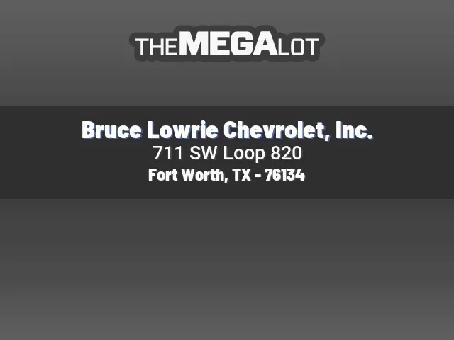 Bruce Lowrie Chevrolet, Inc.