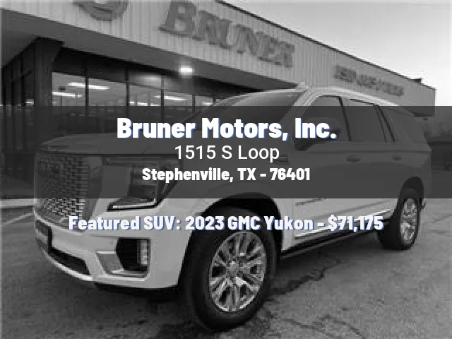 Bruner Motors, Inc.