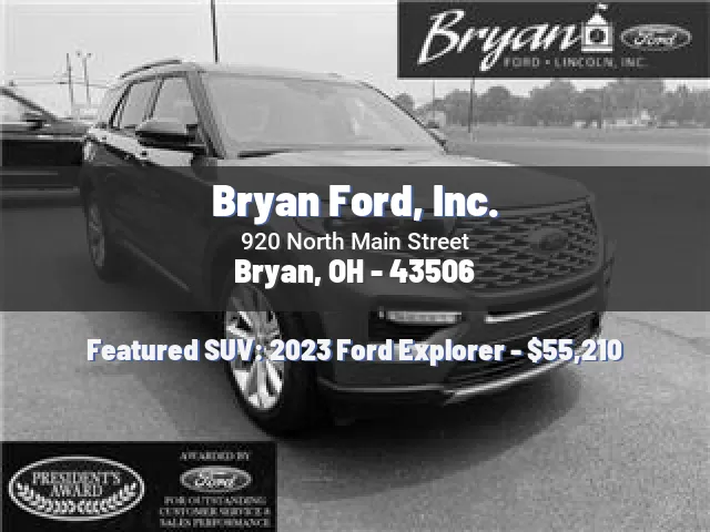 Bryan Ford, Inc.