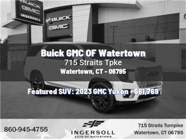 Buick GMC OF Watertown