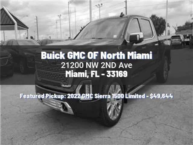 Buick GMC OF North Miami