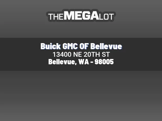 Buick GMC OF Bellevue