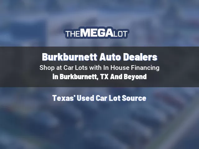 Burkburnett Auto Dealers