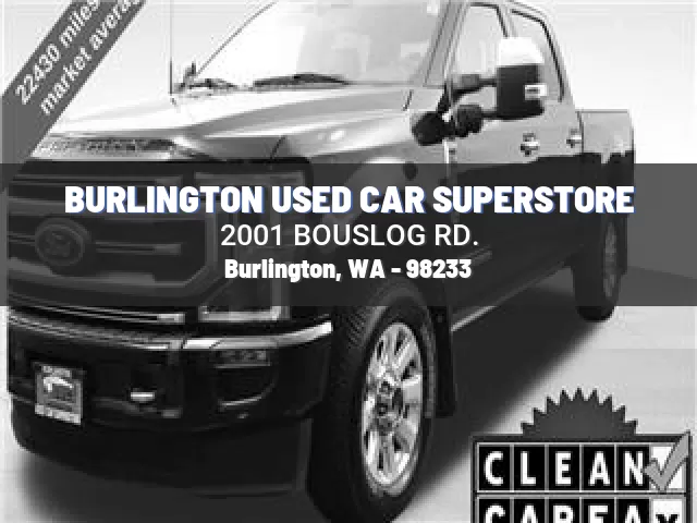 BURLINGTON USED CAR SUPERSTORE