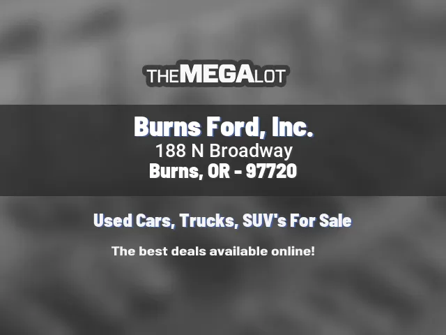 Burns Ford, Inc.