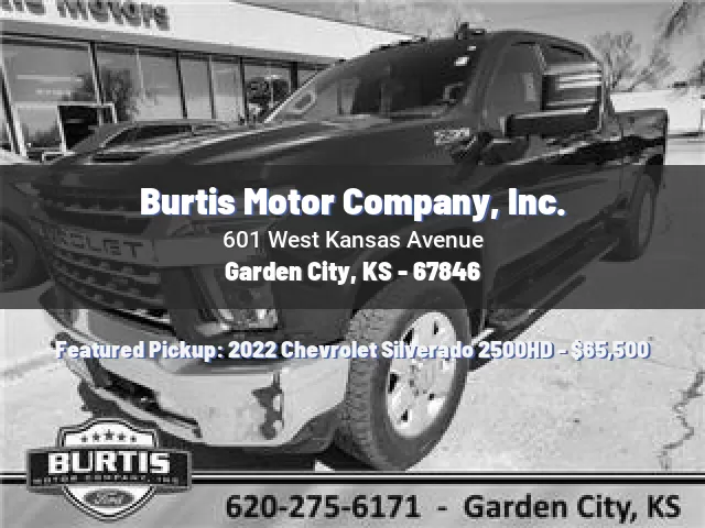 Burtis Motor Company, Inc.