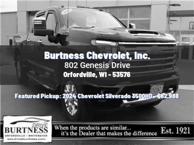 Burtness Chevrolet, Inc.