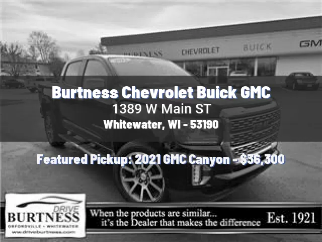 Burtness Chevrolet Buick GMC