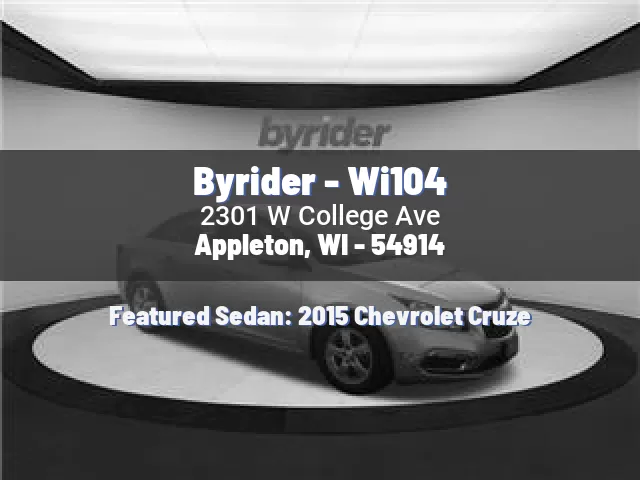 Byrider - Wi104