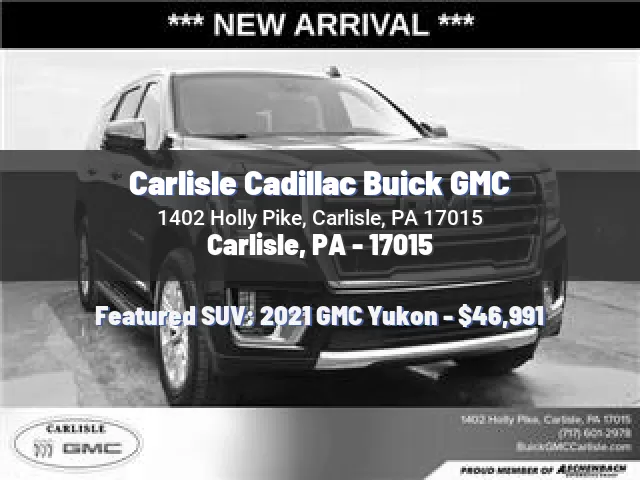 Carlisle Cadillac Buick GMC