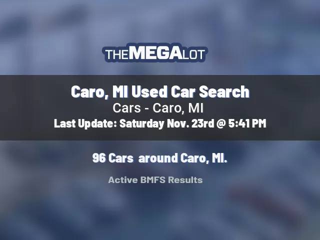 Caro, MI Used Car Search