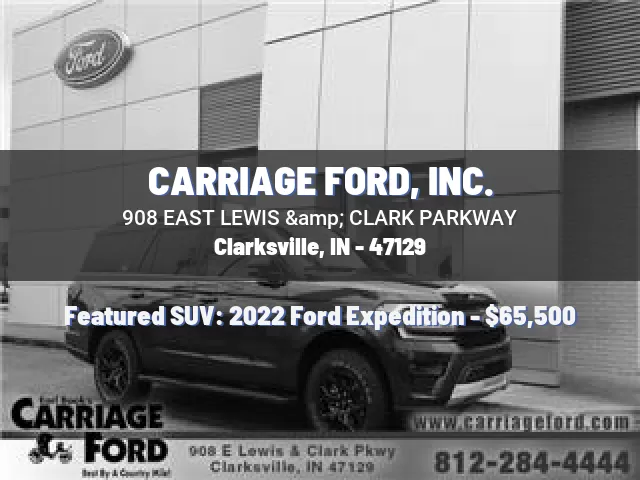 CARRIAGE FORD, INC.