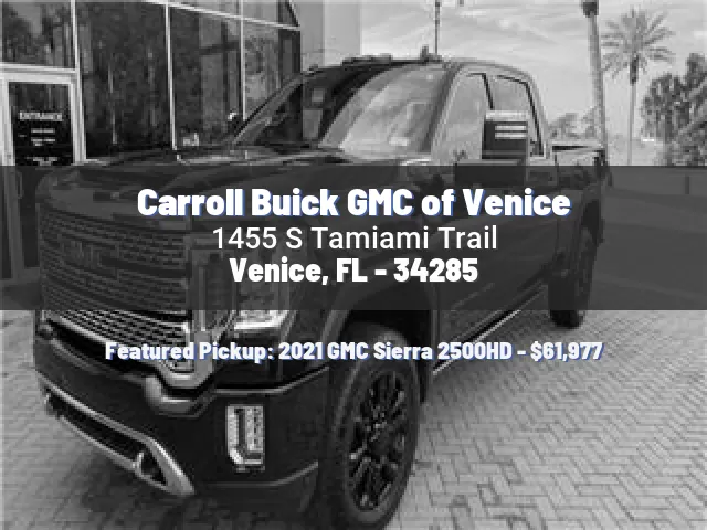 Carroll Buick GMC of Venice