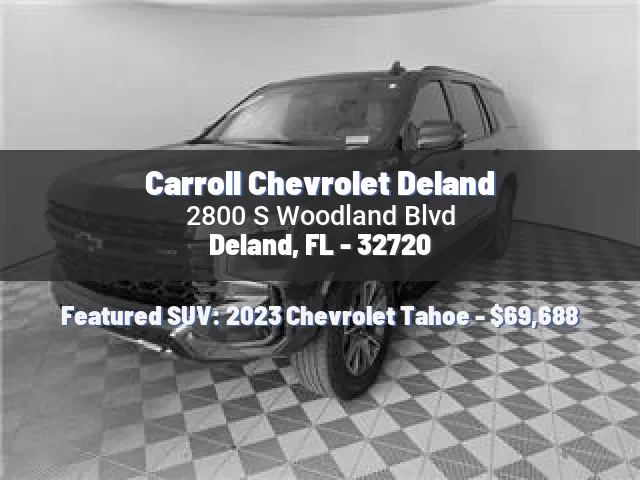 Carroll Chevrolet Deland