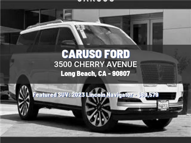 CARUSO FORD